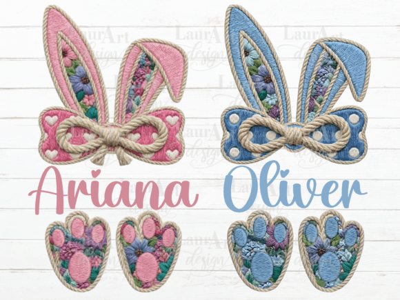 Faux Embroidery Easter Bunny Monogram: A Seasonal Designer’s Review