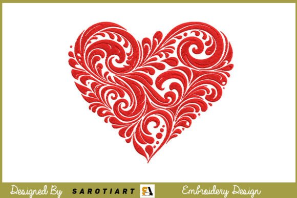 h1Valentine Embroidery T-shirt Heart Love Review for Craft Markets/h1