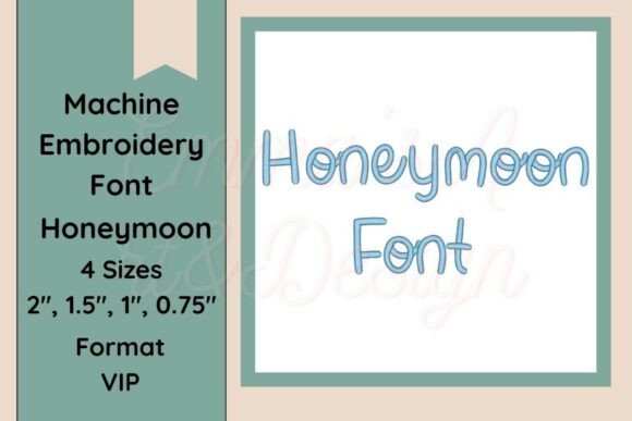 Honeymoon Machine Embroidery Font VIP: A Seasonal Designer’s Review